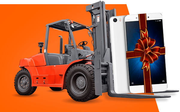 акция вилочный погрузчик